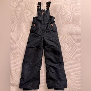 Champion KIDS snow bib   S(6-7)   BLACK